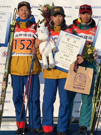 第72回国民体育大会冬季大会　NC成年A組 10km